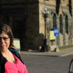 Kathleen at Parliament
