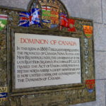 Dominion of Canada plaque