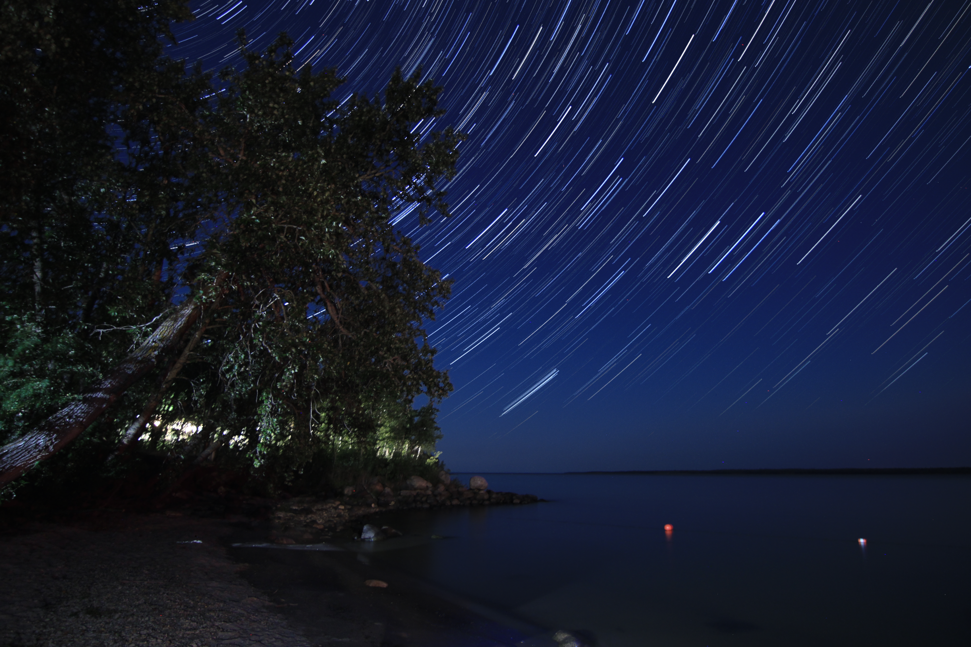 Star trails