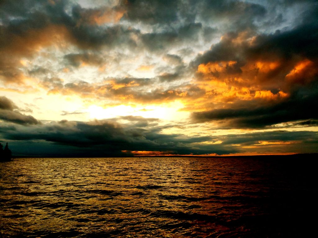 Sunset on Clear Lake