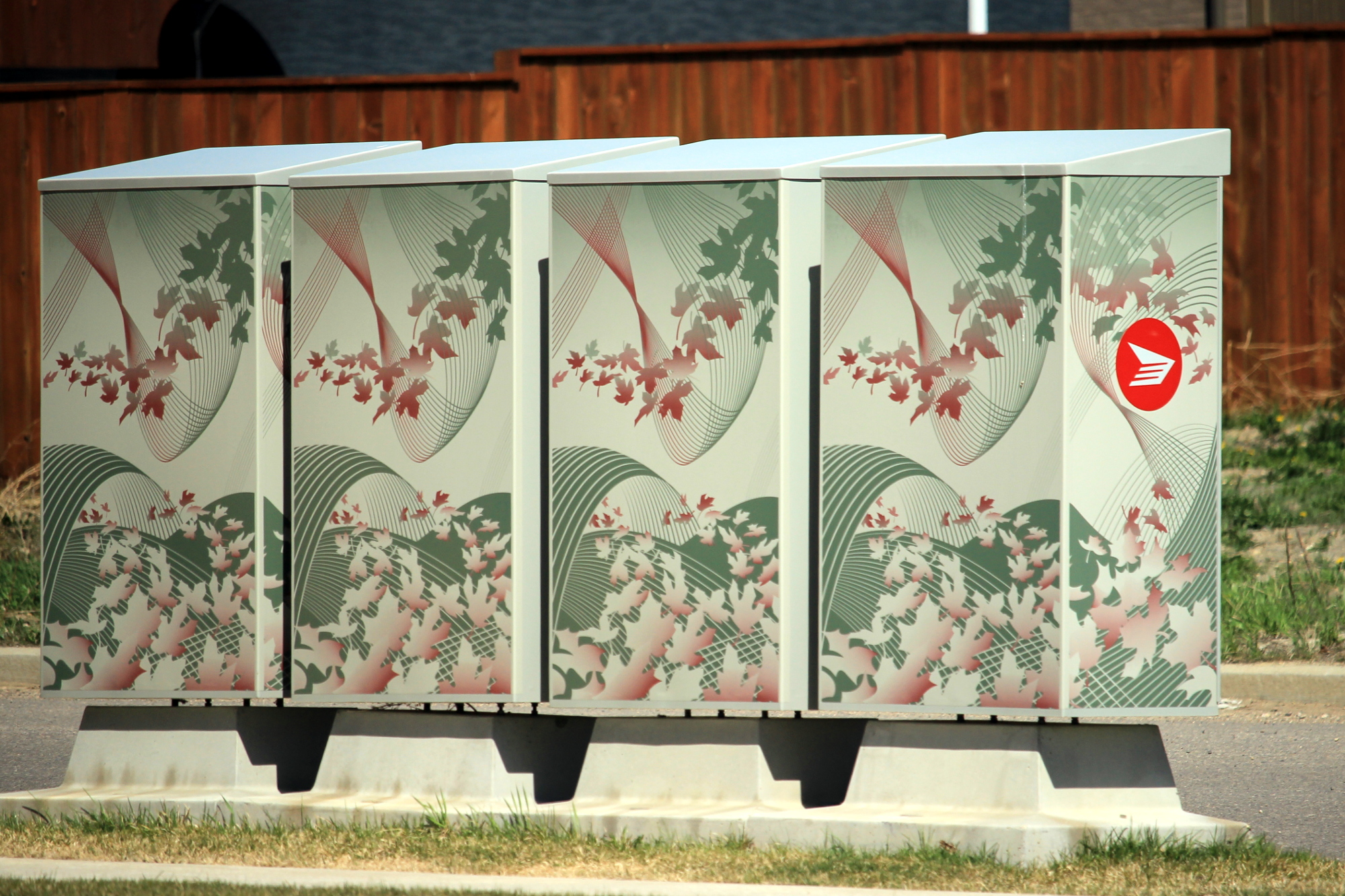 Canada Post mailboxes