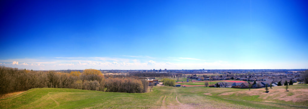 Panorama of Brandon from the North HIll