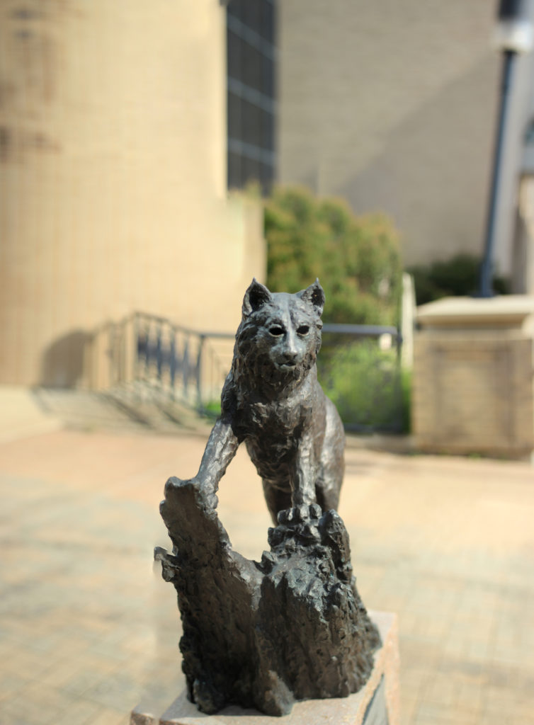 Bobcat Statue