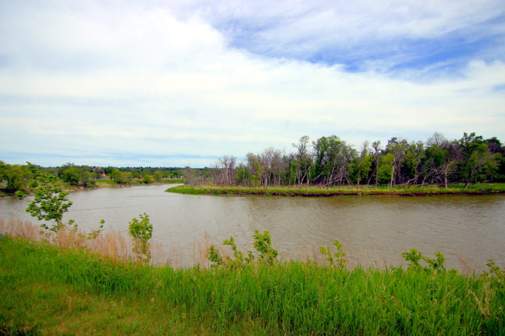 A bend in the Assiniboine River