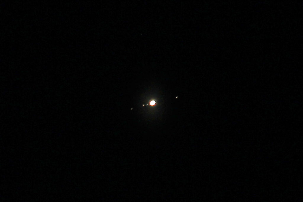 Jupiter and the Galilean moons