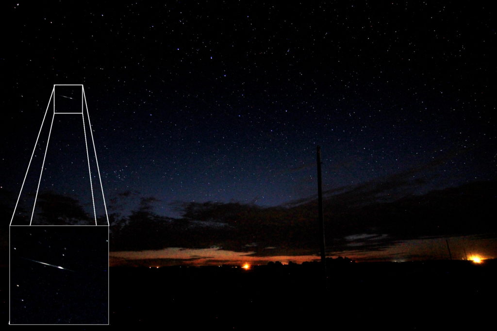 Shooting star, Aug. 11, 2020