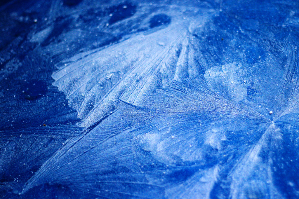 Frost on my car's hood