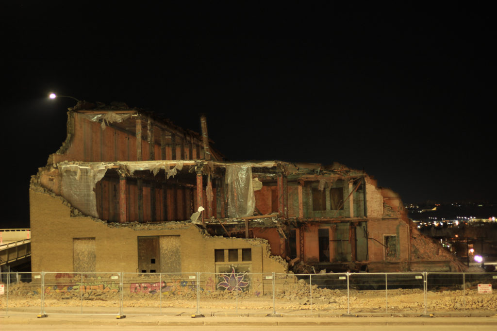 Kullbergs Warehouse demolition