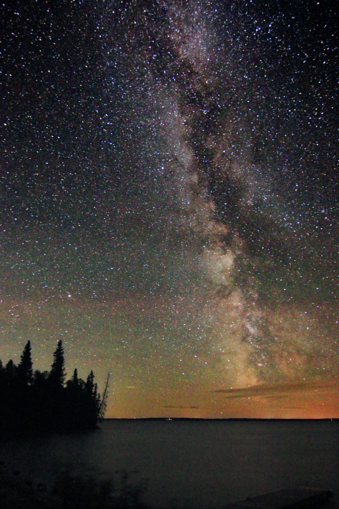 The Milky Way at Spruces in Riding Mountain National Park