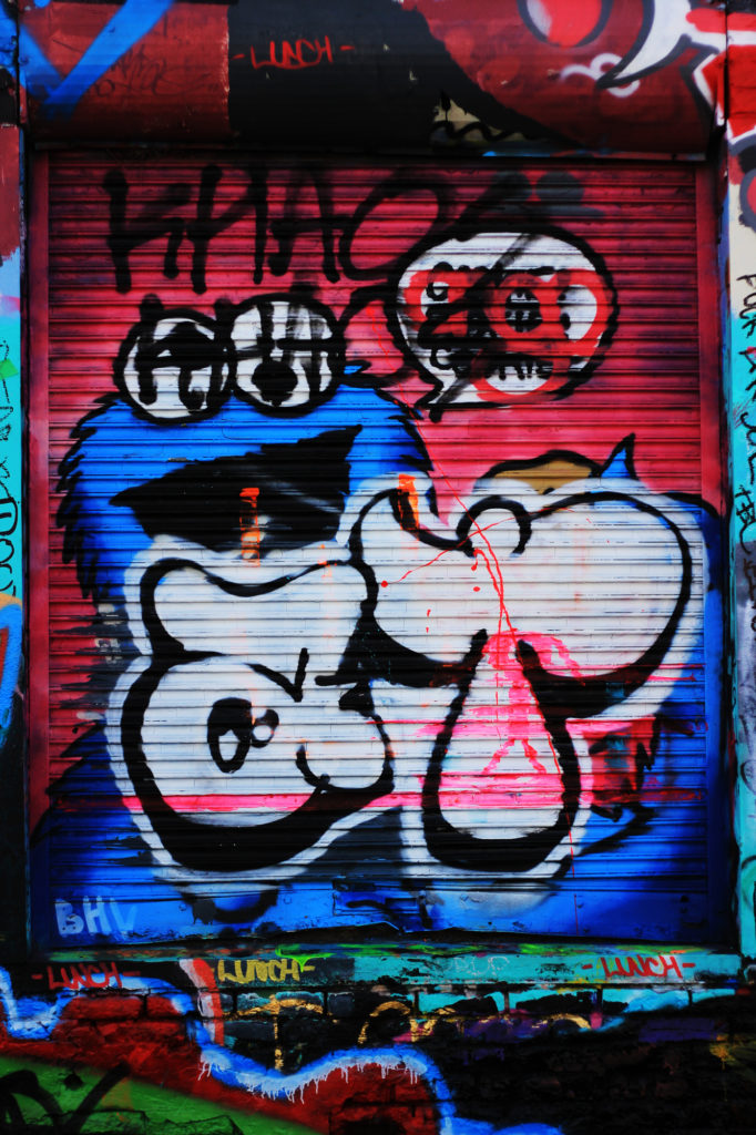 Graffiti: Cookie Monster