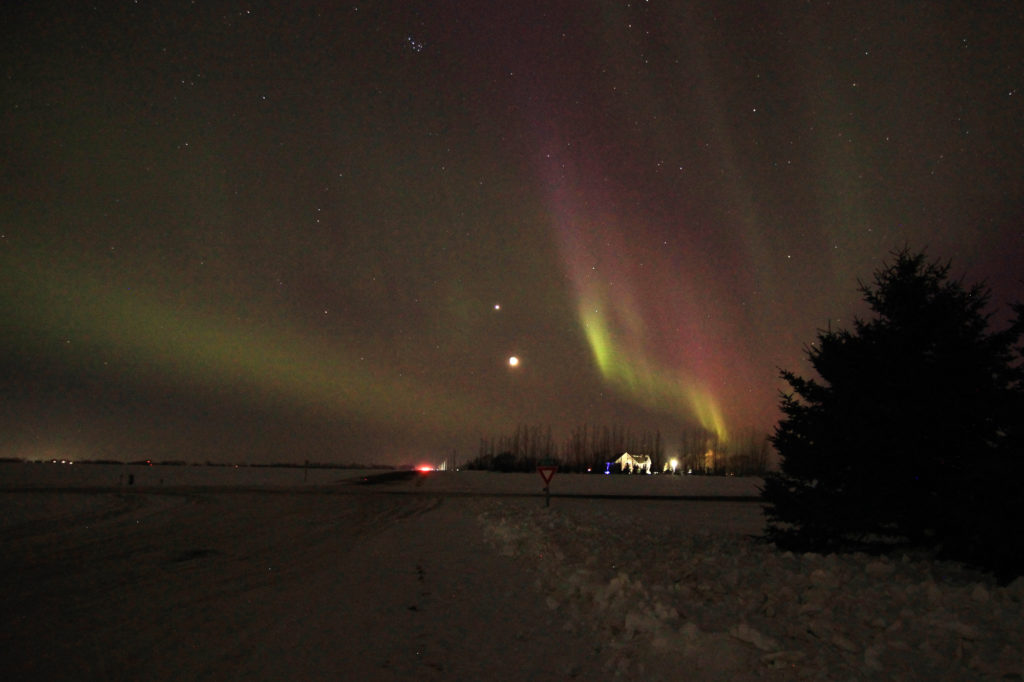 Aurora Borealis (first shot of the night)