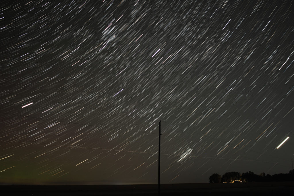 Star trails