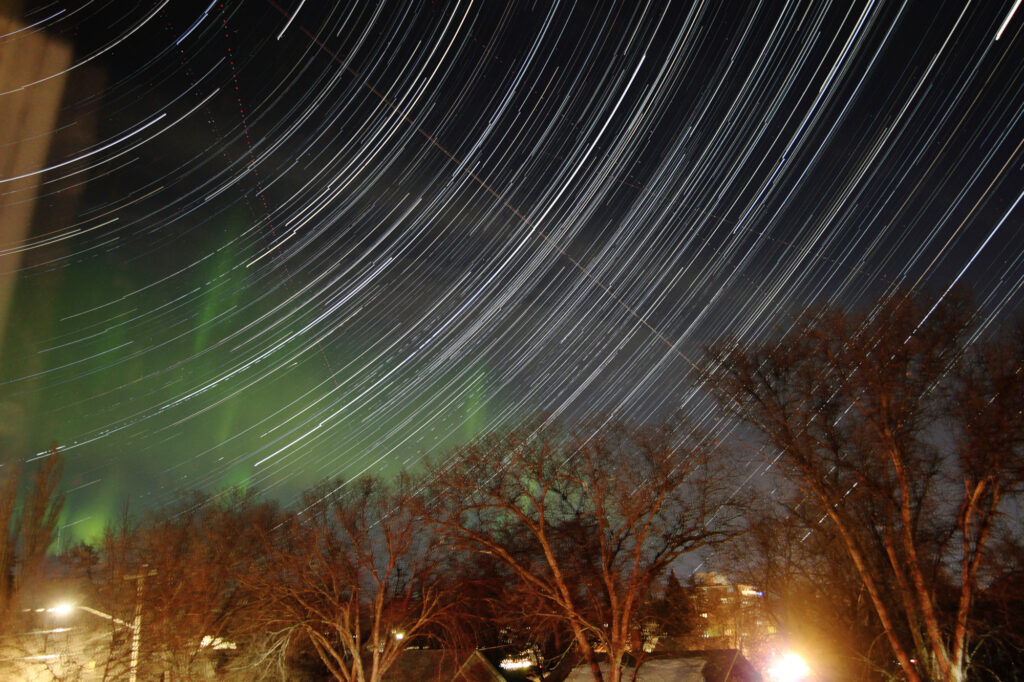 4½ hours worth of star trails