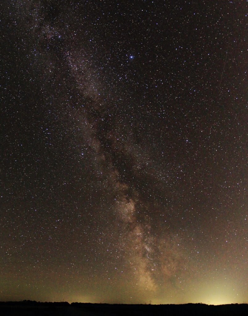Panoramic photo of the Milky Way