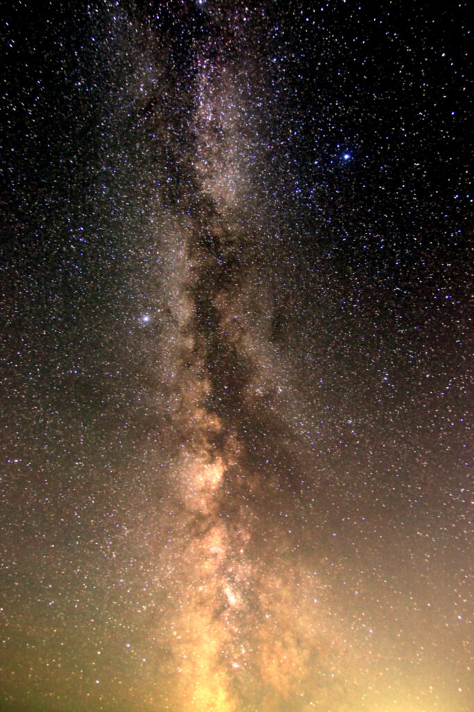 A portion of the Milky Way (stack of 11 images)
