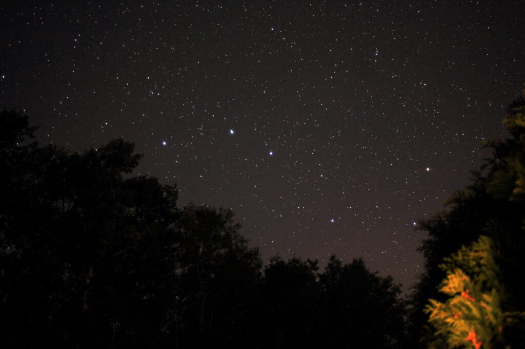 The Big Dipper from the front porch