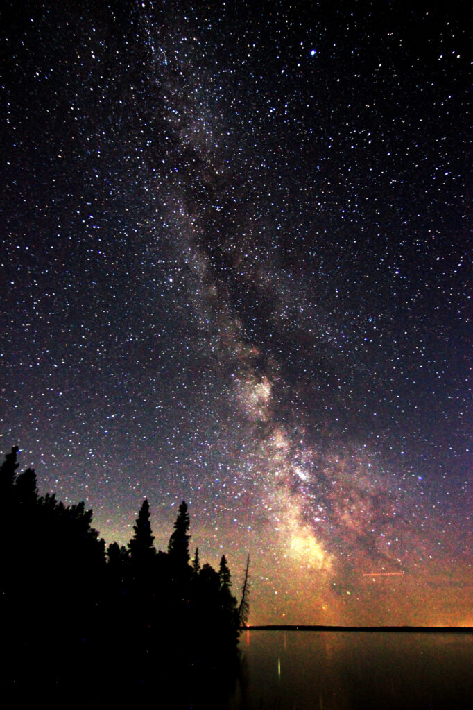 The Milky Way at Spruces