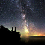 Panoramic view of the Milky Way at Spruces